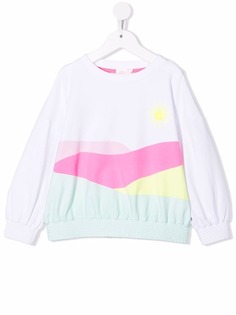 Billieblush толстовка в стиле колор-блок с логотипом