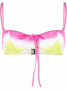 Dsquared2 лиф бикини с эффектом градиента