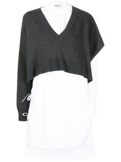 Enföld многослойная рубашка асимметричного кроя