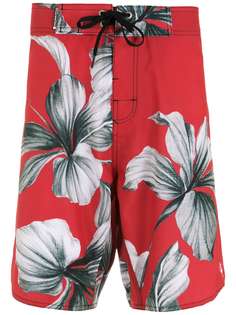 Osklen плавки-шорты с цветочным принтом