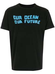 Osklen футболка Our Ocean с логотипом