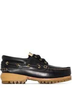 visvim топсайдеры Wallace Deck-Folk