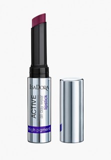 Помада Isadora стойкая, матовая, Active All Day Wear Lipstick, оттенок 13 - Grape Nectar , 1.6 г