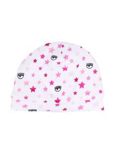 Chiara Ferragni Kids шапка бини с логотипом Eyestar