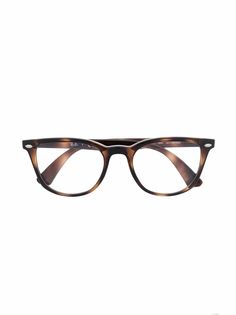 RAY-BAN JUNIOR очки в оправе черепаховой расцветки