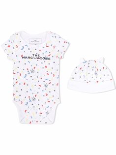 The Marc Jacobs Kids комплект для новорожденного с логотипом