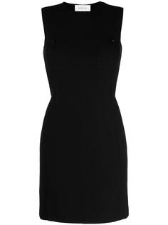 Sportmax облегающее платье с накладными карманами