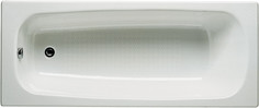Чугунная ванна 170x70 см с противоскользящим покрытием Roca Continental 21291100R