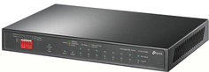 Коммутатор TP-LINK TL-SG1210MP (черный)