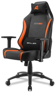 Игровое кресло Sharkoon SKILLER SGS20 (черно-оранжевый)