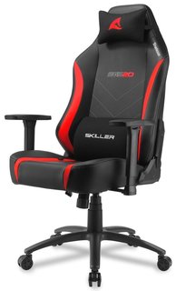 Игровое кресло Sharkoon SKILLER SGS20 (черно-красный)