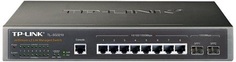 Коммутатор TP-LINK TL-SG3210 8G 2SFP (черный)