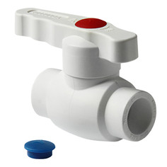 Фитинги кран полипропиленовый шаровый PRO AQUA 25мм