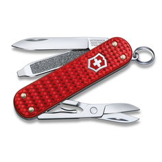 Нож-брелок Classic SD Precious Alox Iconic Red VICTORINOX