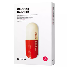 Dr. Jart+, Маска для лица Clearing Solution, 5х27 г Dr.Jart+