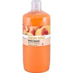Fresh Juice, Крем-мыло жидкое Peach & Magnolia, 1000 мл