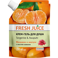 Fresh Juice, Гель для душа Tangerine & Awapuhi, 200 мл