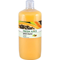 Fresh Juice, Крем-мыло жидкое Papaya, 1000 мл