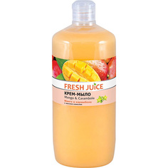 Fresh Juice, Крем-мыло жидкое Mango & Carambola, 1000 мл