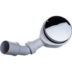 Сифон для поддона alca plast h-60 мм, с переходной трубкой 45 градусов, 40/50 a491cr 025-1179