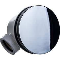 Сифон для поддона alca plast a49cr h-84 мм, слив крышка d-115 мм 025-1286