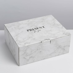 Коробка‒пенал present, 30 × 23 × 12 см Дарите Счастье
