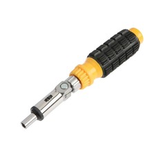 Отвертка с набором бит и головок тундра, реверсивная, в кейсе, 40 предметов Tundra