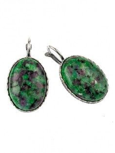 Серьги Бусики Колечки