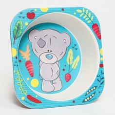 Миска из бамбука me to you нежно-голубой