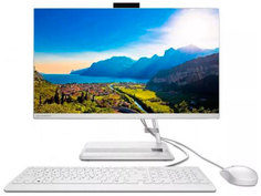 Моноблок Lenovo IdeaCentre 3 24ALC6 F0G1003JRK (AMD Ryzen 5 5500U 2.1 GHz/8192Mb/256Gb SSD/DVD-RW/AMD Radeon Graphics/Wi-Fi/Bluetooth/Cam/23.8/1920x1080/DOS)