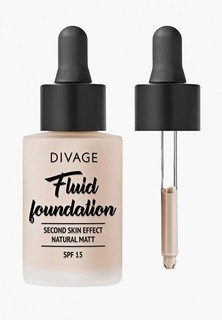 Тональное средство Divage Fluid Foundation - № 01w, 30 мл