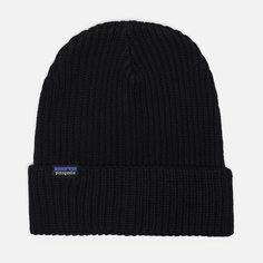 Шапка Patagonia Fishermans Rolled, цвет чёрный