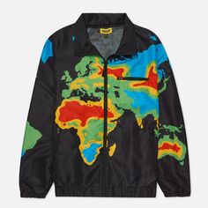 Мужская куртка Chinatown Market Global Citizen Heat Map Zip, цвет чёрный