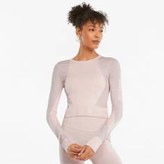 Футболка с длинным рукавом Seamless Long Sleeve Fitted Womens Training Tee Puma