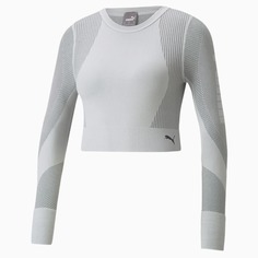 Футболка с длинным рукавом Seamless Long Sleeve Fitted Womens Training Tee Puma