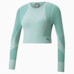 Футболка с длинным рукавом Seamless Long Sleeve Fitted Womens Training Tee Puma