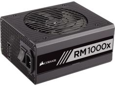 Блок питания ATX Corsair RM1000x CP-9020094-EU 1000W Active PFC, 80Plus Gold, полностью модульный, RTL
