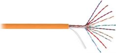 Кабель витая пара U/UTP 5 кат. 10 пар NIKOLAN NKL 8110C-OR