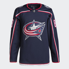 Домашняя игровая футболка Blue Jackets Werenski adidas Performance