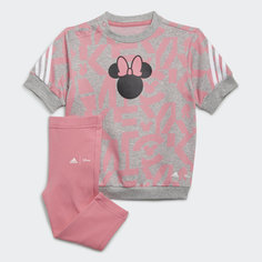 Комплект: футболка и леггинсы Disney Minnie Mouse adidas Performance