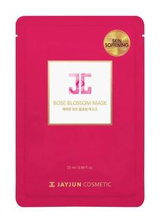 Тканевая маска JayJun Rose Blossom Mask для лица, с розовой водой и гиалуроновой кислотой