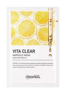 Тканевая маска Mediheal Vita Clear Ampoule Mask для лица, восстанавливающая