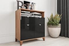 Комод Сканди 31 черный глянец Smart