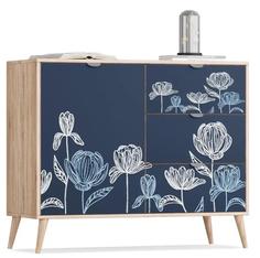 Комод Бербер 4 Flower 3 Smart