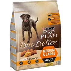 Сухой корм Pro Plan DUO D?LICE для взрослых собак, курица и рис, 2,5кг