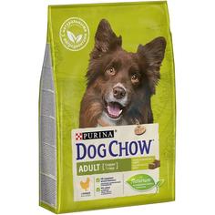 Сухой корм Dog Chow для взрослых собак, с курицей, 2,5кг