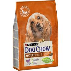 Сухой корм Dog Chow для взрослых собак старшего возраста, с ягненком, 2,5кг