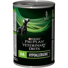 Влажный корм Purina ProPlan Veterinary Diets HA для щенков и взрослых собак, для снижения непереносимости ингредиентов, 400гр