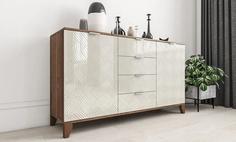 Комод Сканди 25 жемчужный глянец Smart