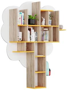Стеллаж-шкаф Дерево Юниор Оранжевая Корова Smart